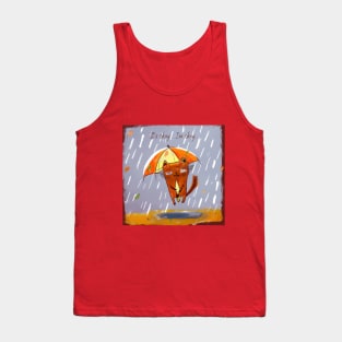 Cat in the Rain - It's Okay Tank Top